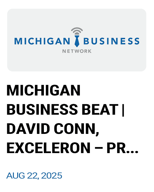 Michigan Business Beat | David Conn, Exceleron – Prepay Models Improve Energy Customer Engagement